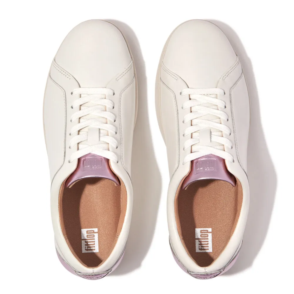 รองเท้าผ้าใบ ผู้หญิง รุ่น RALLY METALLIC-BACKTAB LEATHER TRAINERS