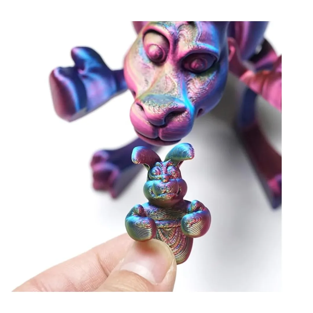 3D Sensory Toy Kangaroo With Joey