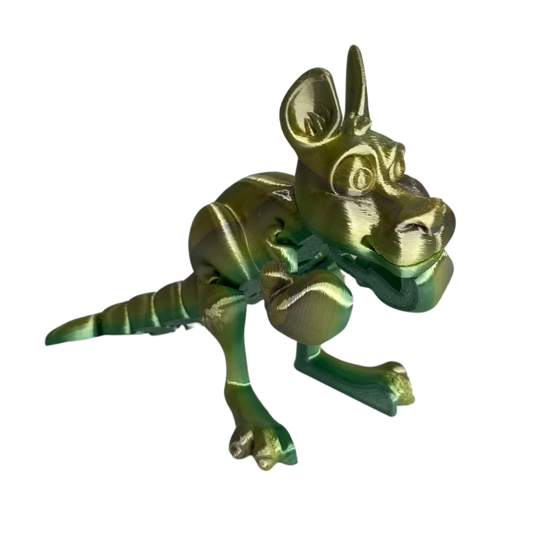 3D Sensory Toy Kangaroo With Joey