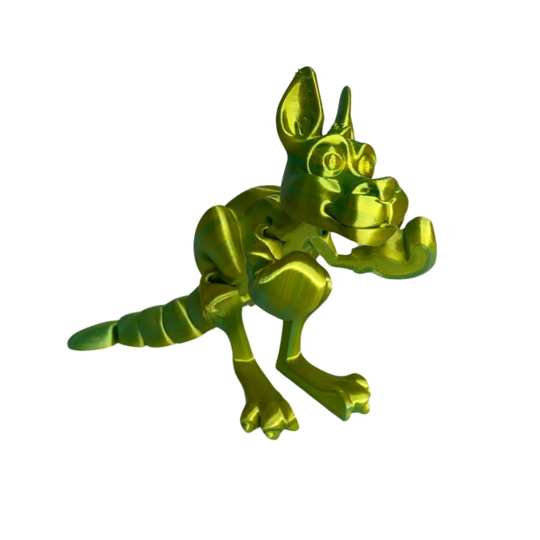 3D Sensory Toy Kangaroo With Joey