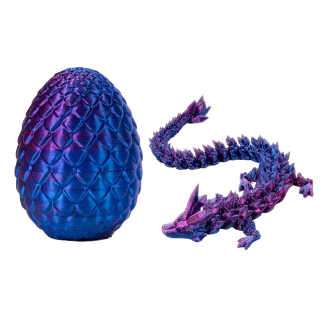 3D Sensory Toy Mystery Fidget Dragon With Egg