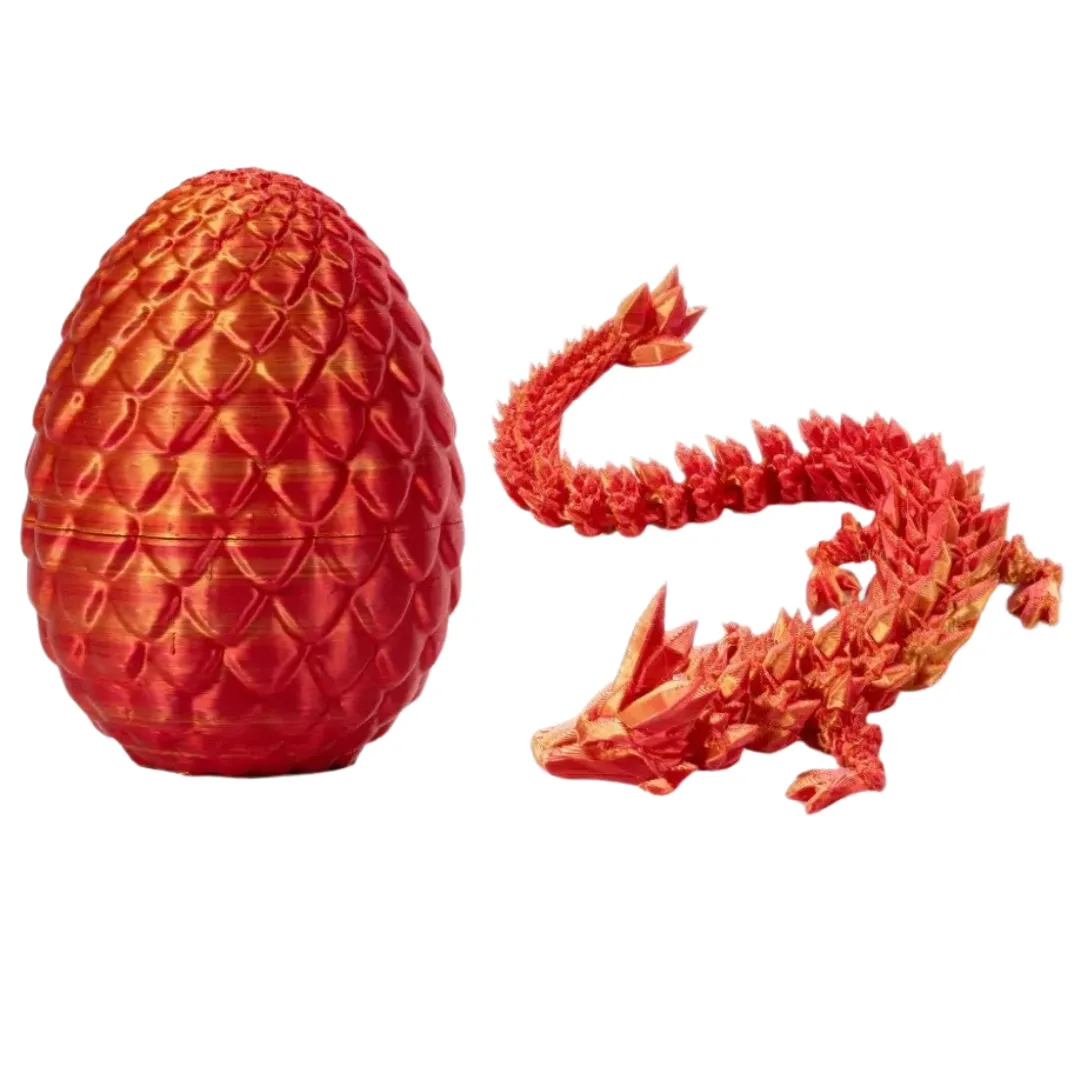 3D Sensory Toy Mystery Fidget Dragon With Egg