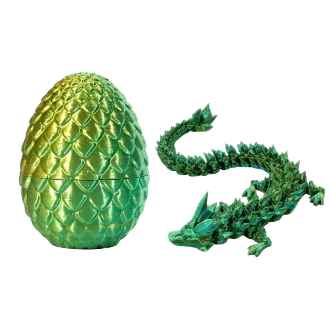 3D Sensory Toy Mystery Fidget Dragon With Egg