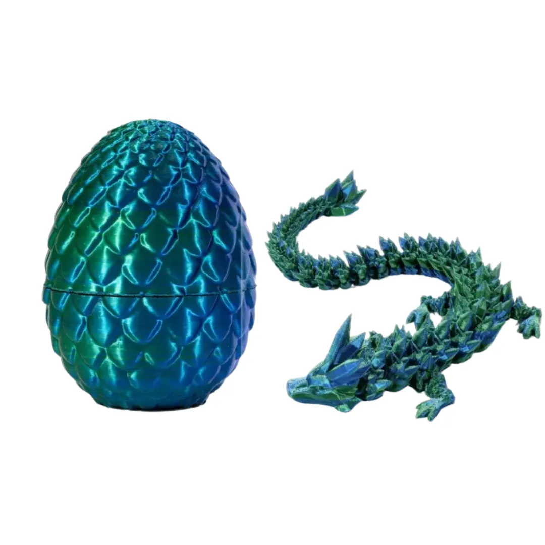 3D Sensory Toy Mystery Fidget Dragon With Egg
