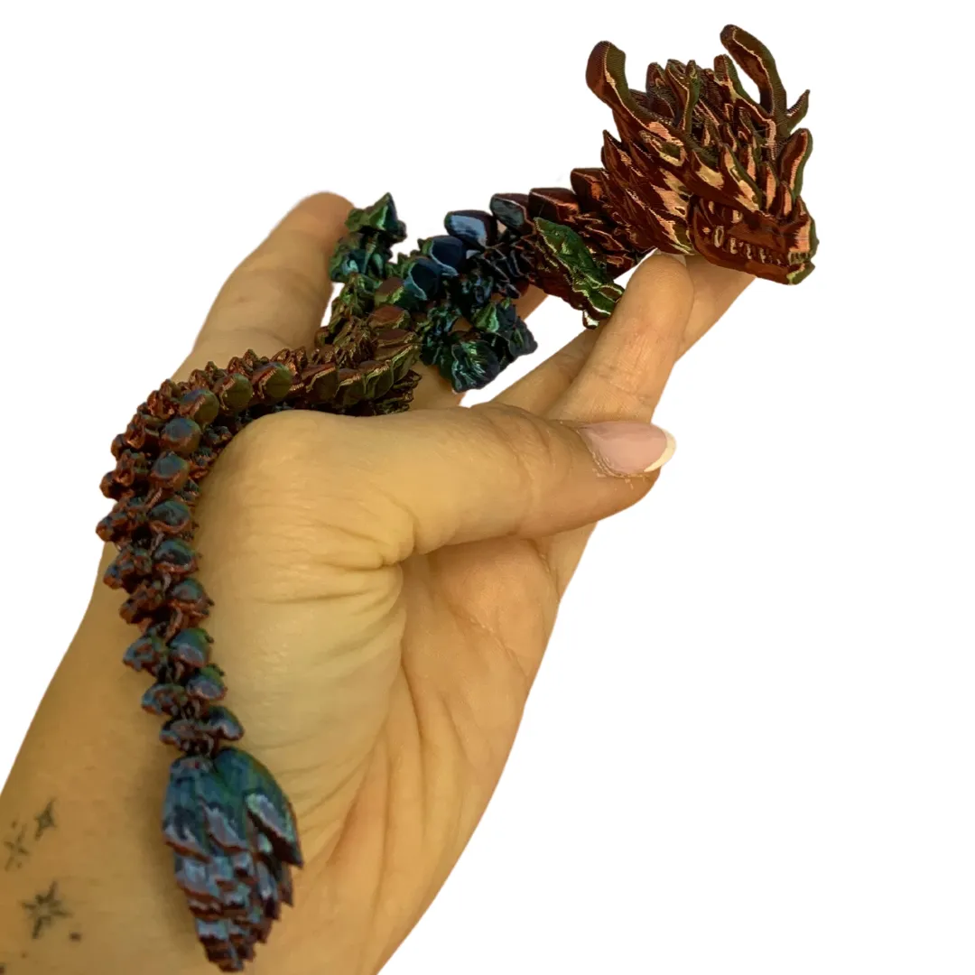 3D Sensory Toy Mystic Dragon Large Head Fidget