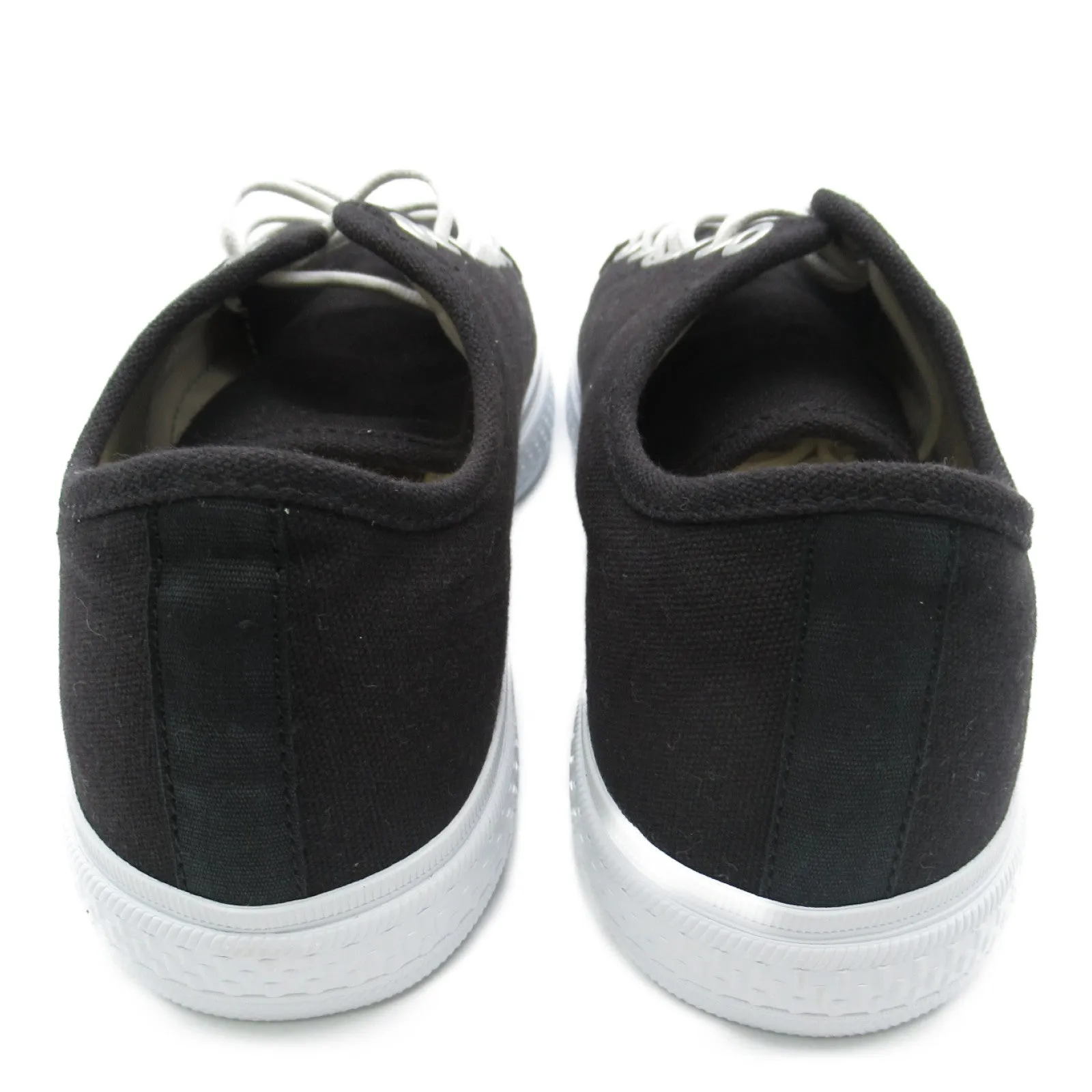 Acne Low-Cut Cotton Sneakers Black