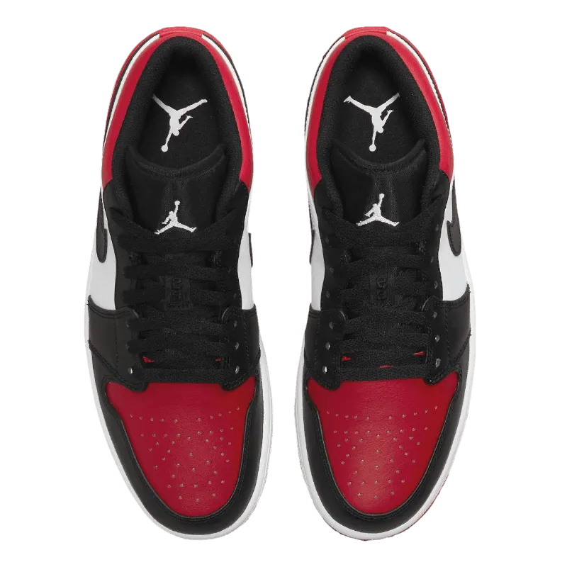Air Jordan 1 Low Bred Toe