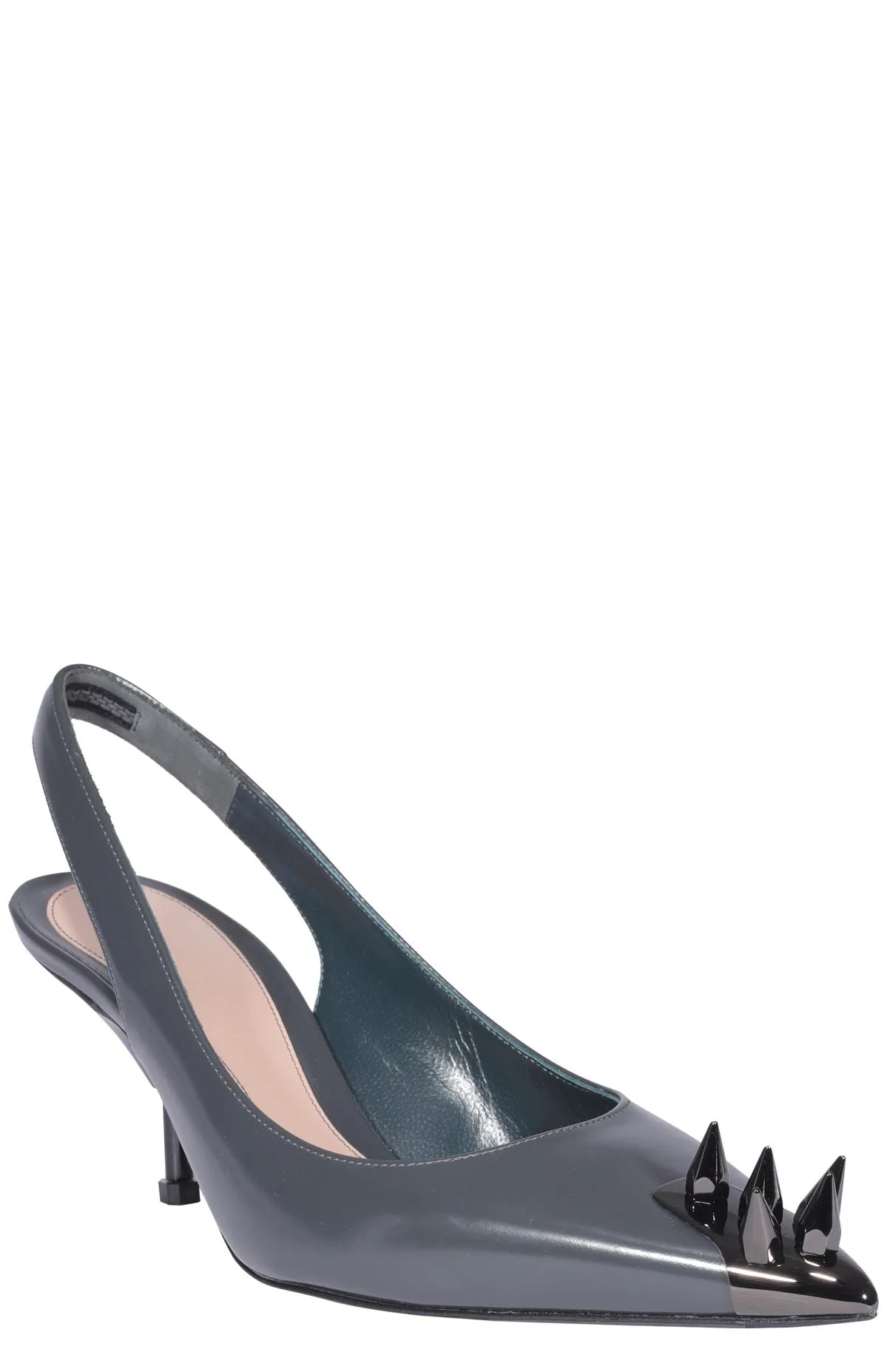 Alexander McQueen Slingback Studded Pumps