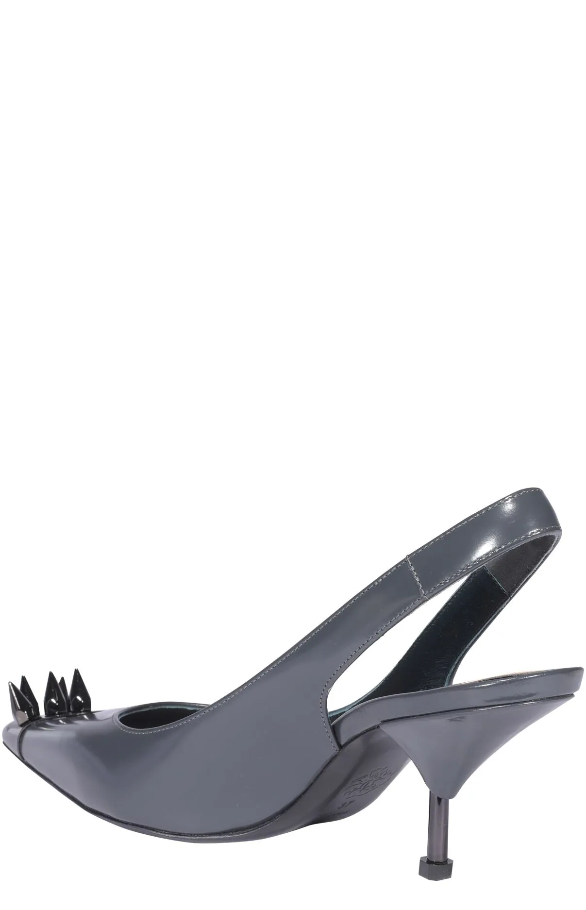 Alexander McQueen Slingback Studded Pumps