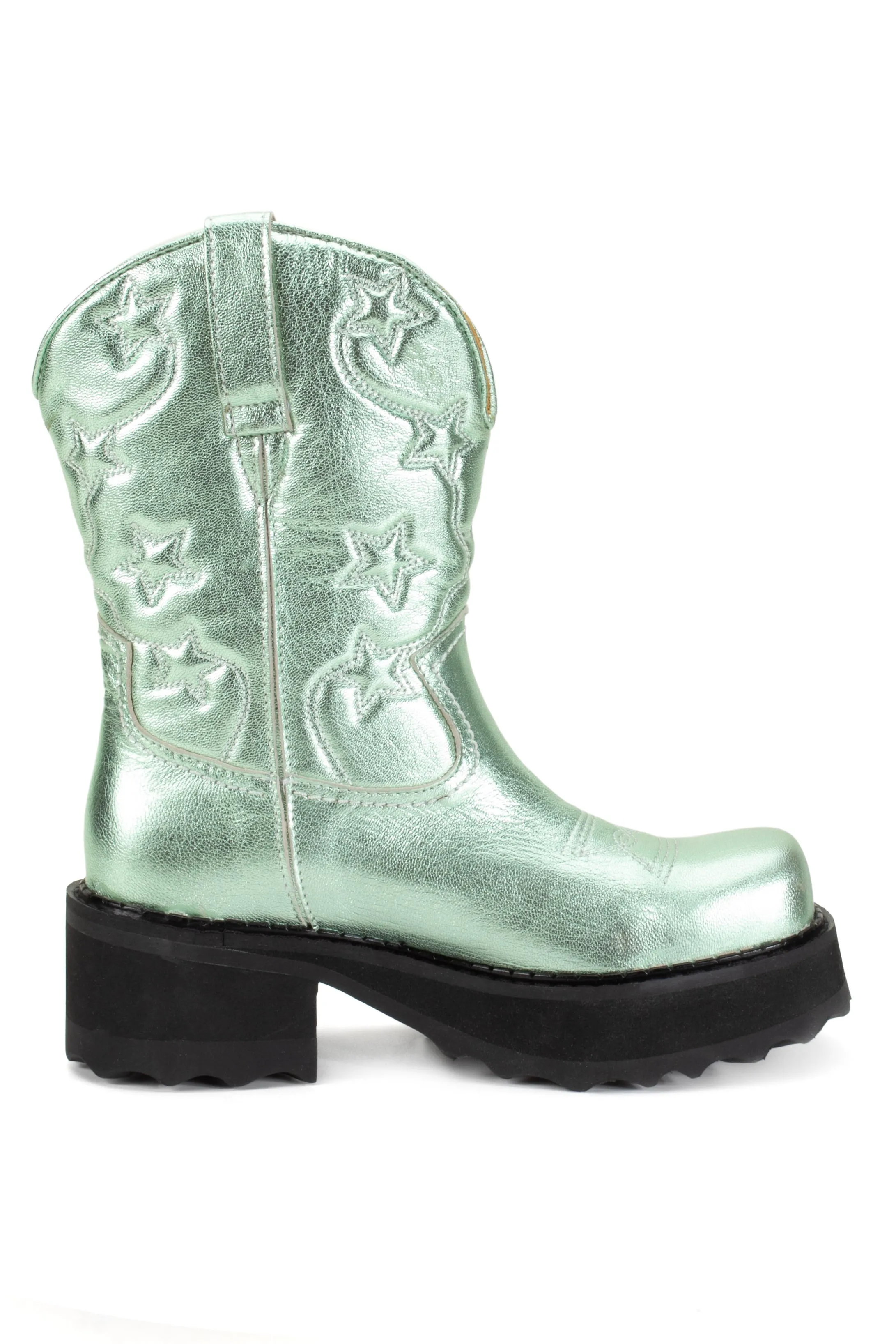 Anna Sui x John Fluevog Ankle Cowboy Boot