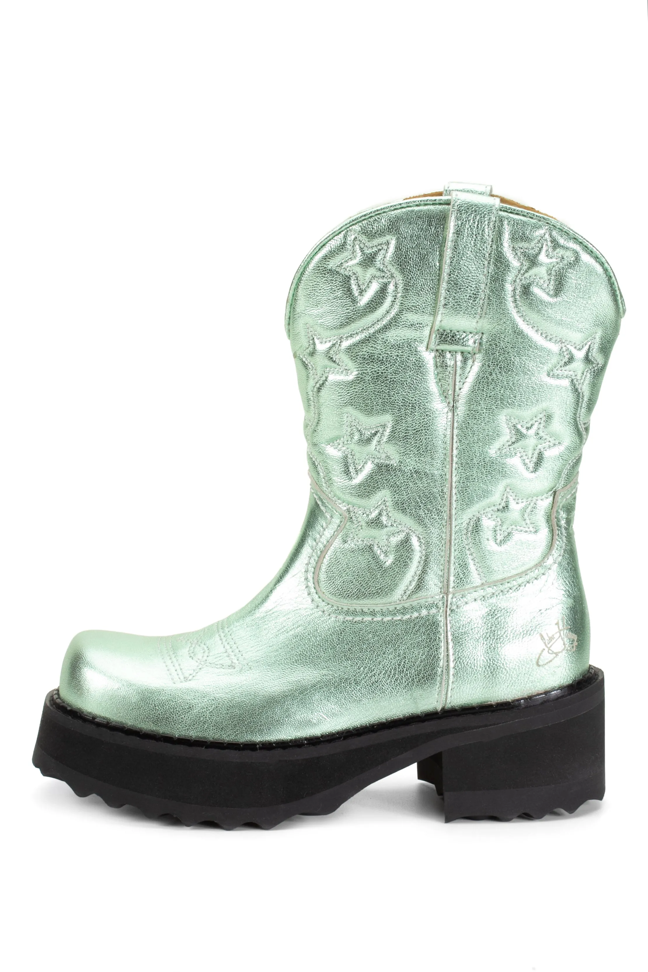 Anna Sui x John Fluevog Ankle Cowboy Boot