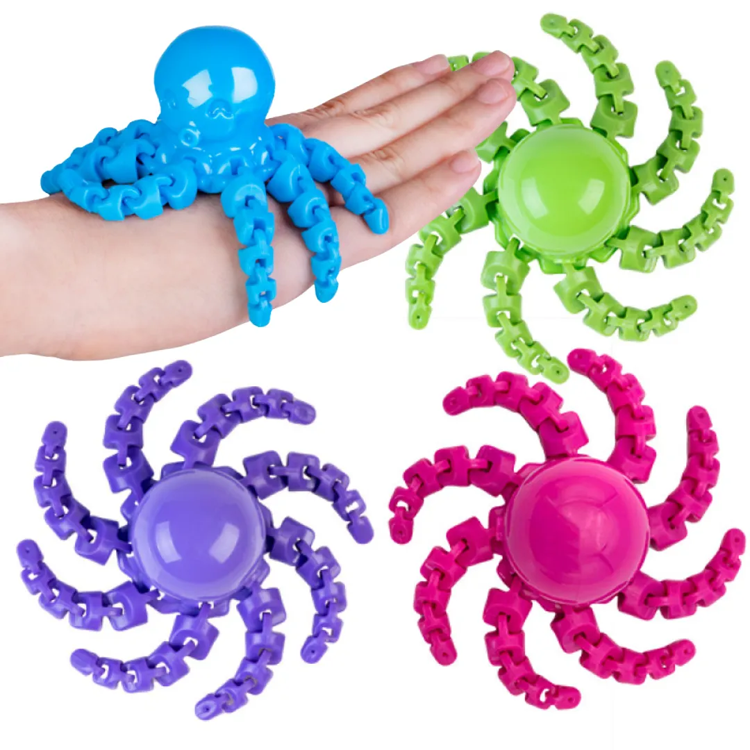 Articulated Sensory Octopus Fidget Toy