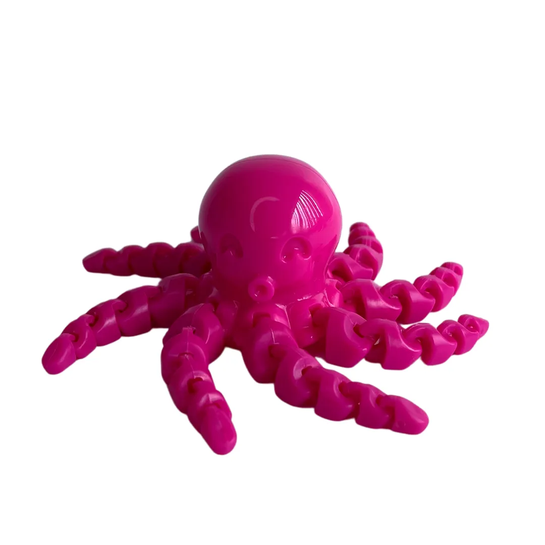 Articulated Sensory Octopus Fidget Toy