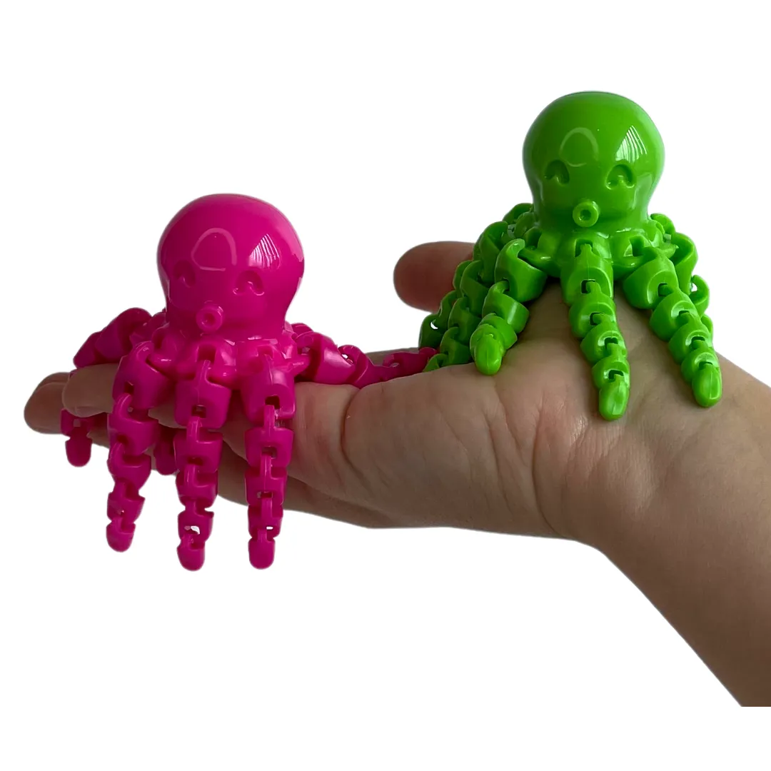 Articulated Sensory Octopus Fidget Toy