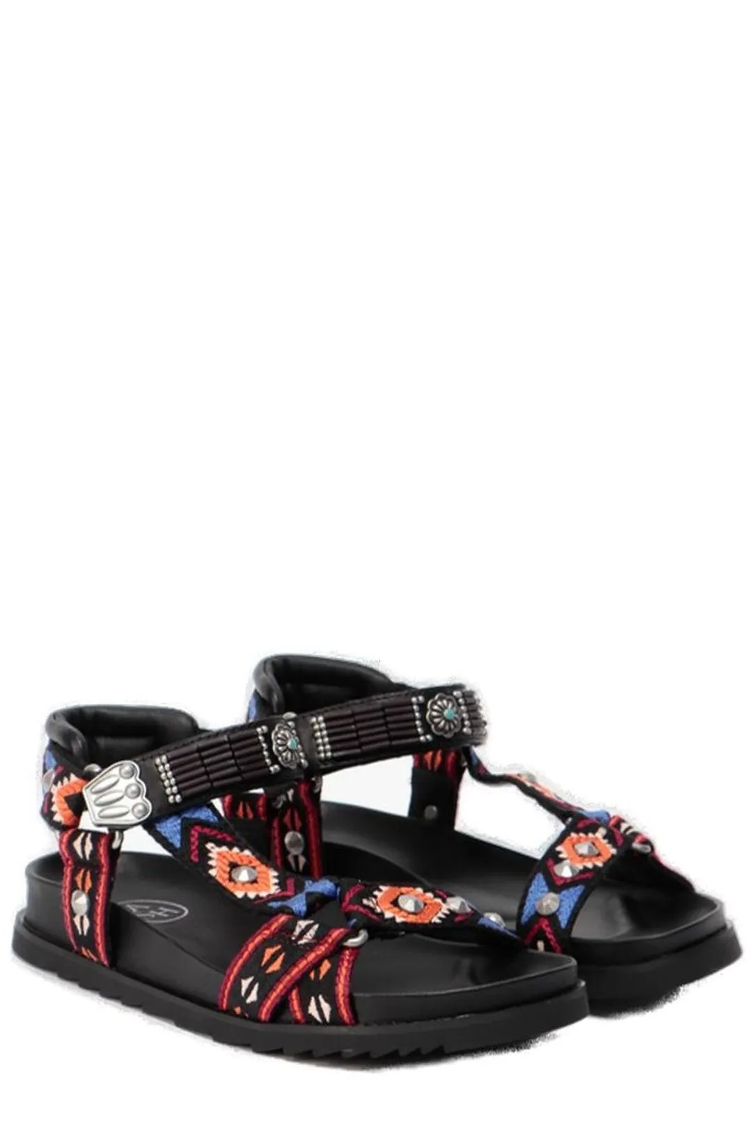 Ash Ugo Studded Touch-Strap Sandals