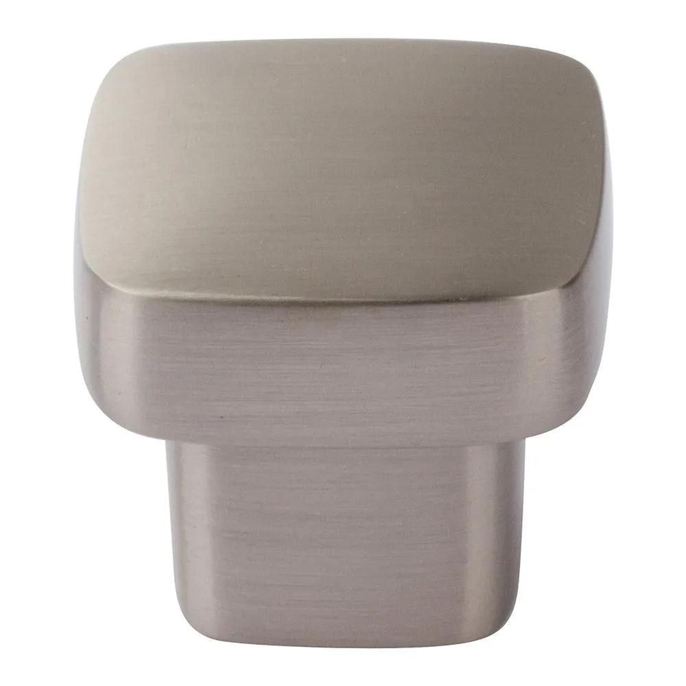 Atlas Homewares Chunky Square Knob Small A908-BN Brushed Nickel