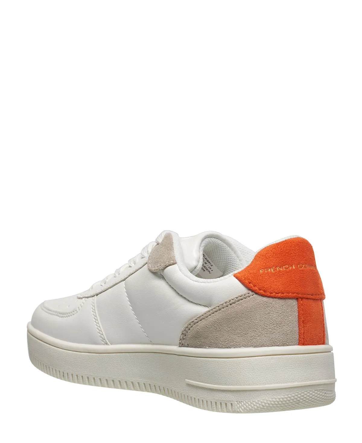 Avery French Connection Women's Lace-up Low Top Sneakers, White