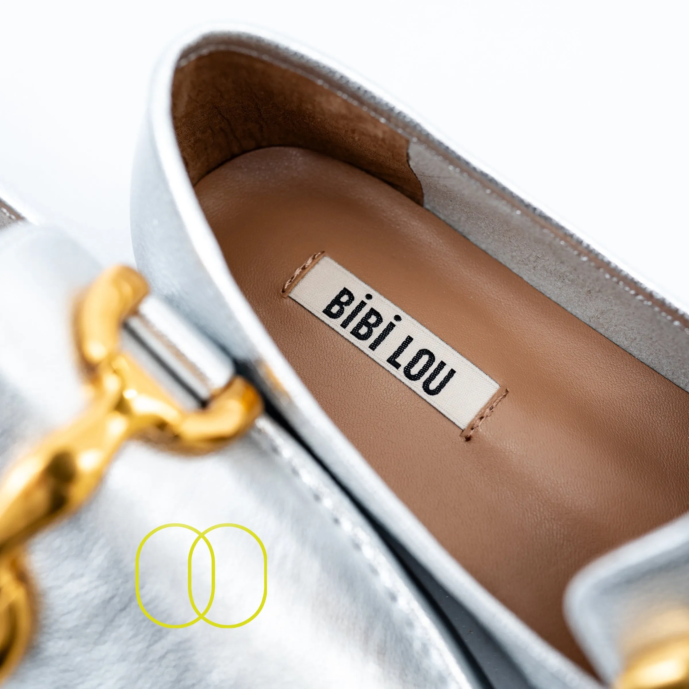 Bibi Lou Vela Loafer in Silver