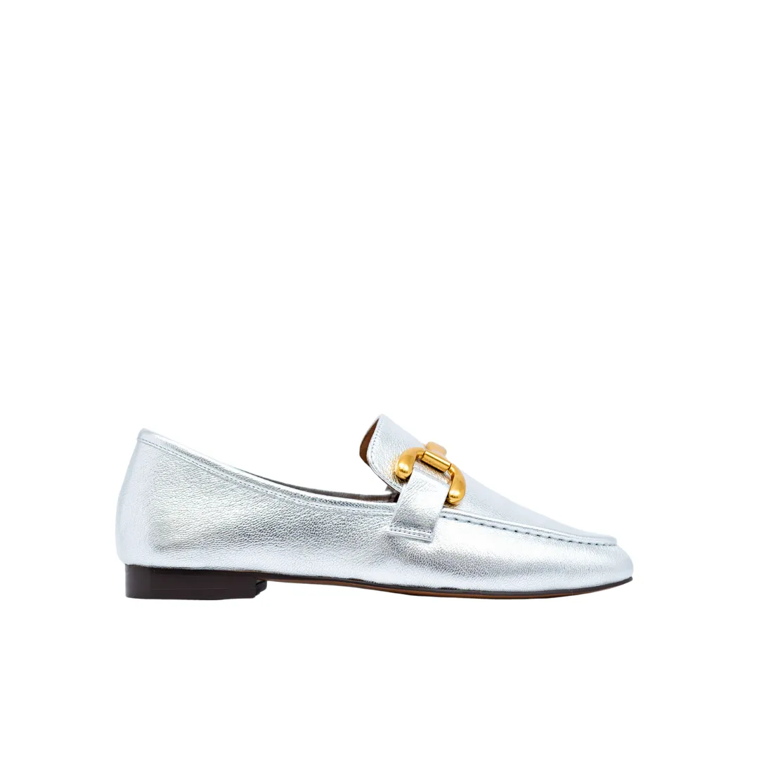 Bibi Lou Vela Loafer in Silver