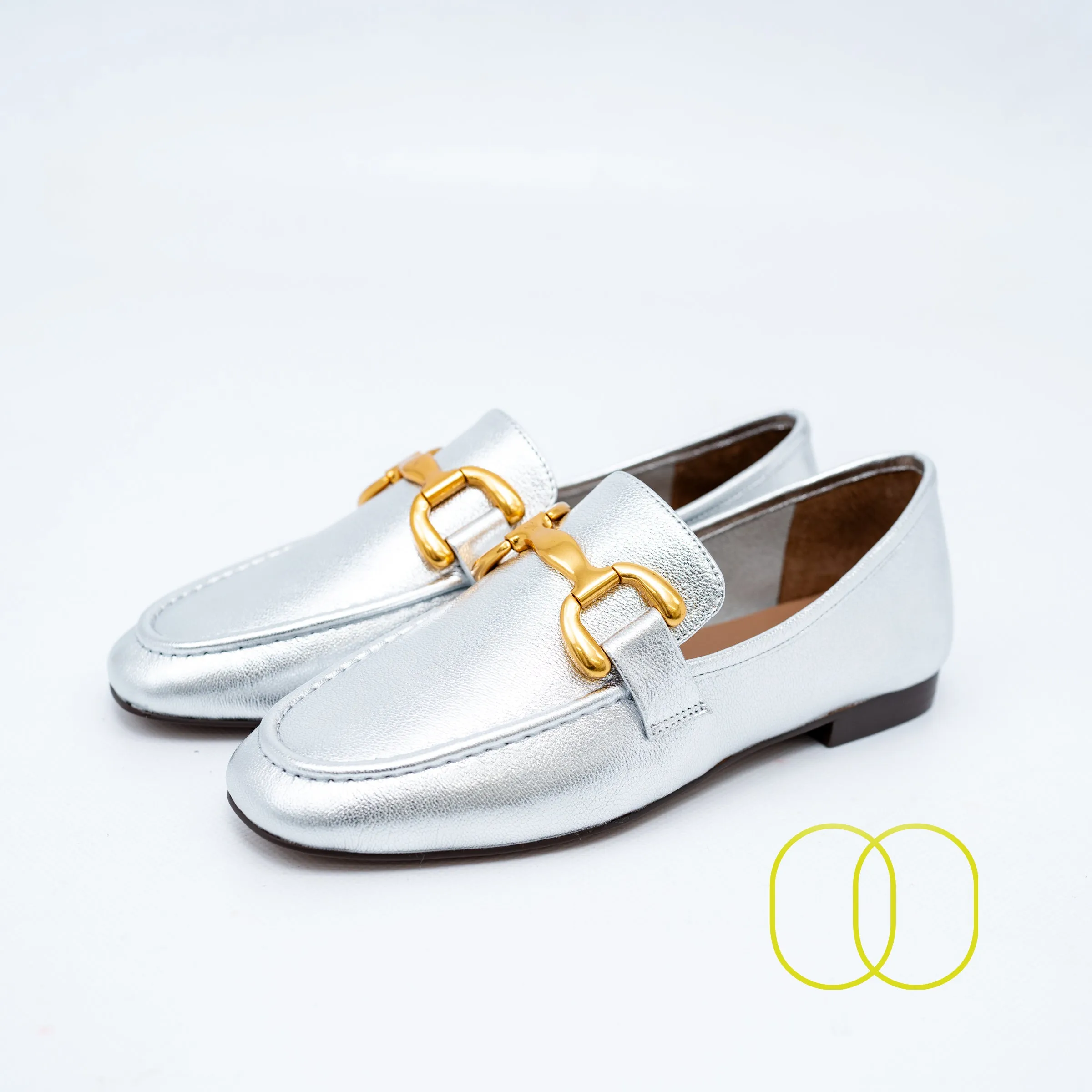 Bibi Lou Vela Loafer in Silver
