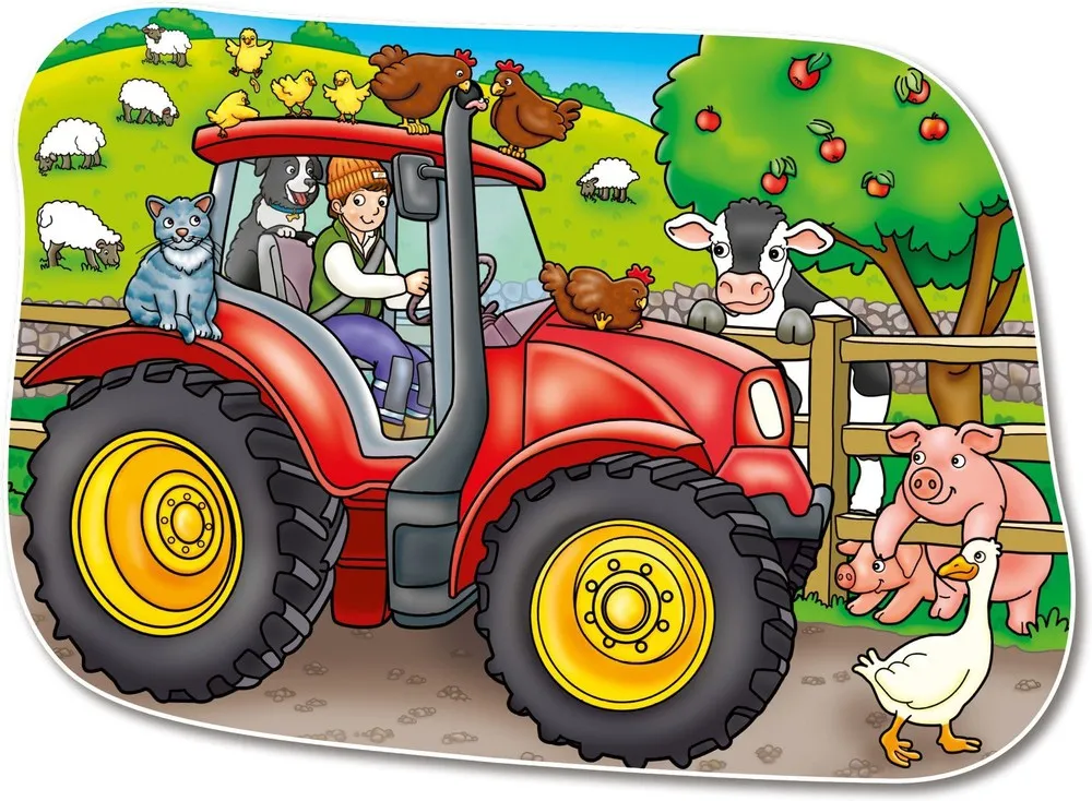 Big Tractor Jigsaw Puzzle