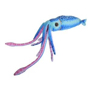 Blue Squid Stuffed Animal - 12"