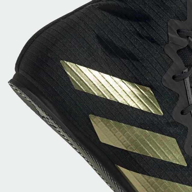 BOX HOG 4 SHOES- Core Black / Gold Metallic / Grey Six