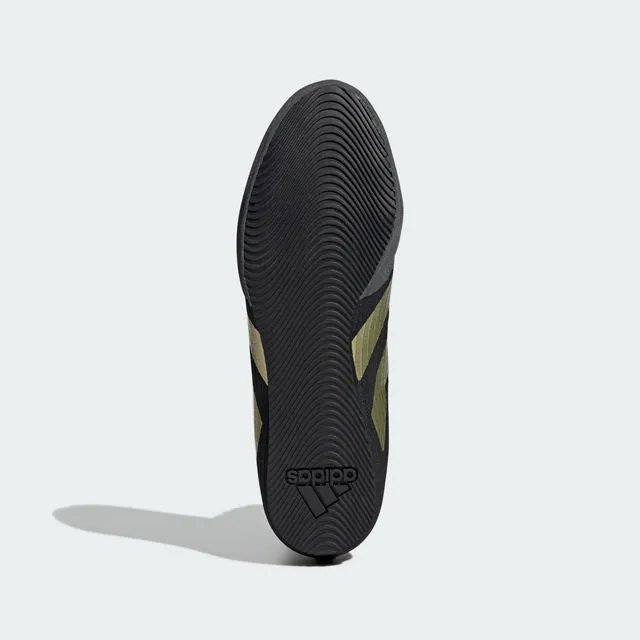 BOX HOG 4 SHOES- Core Black / Gold Metallic / Grey Six