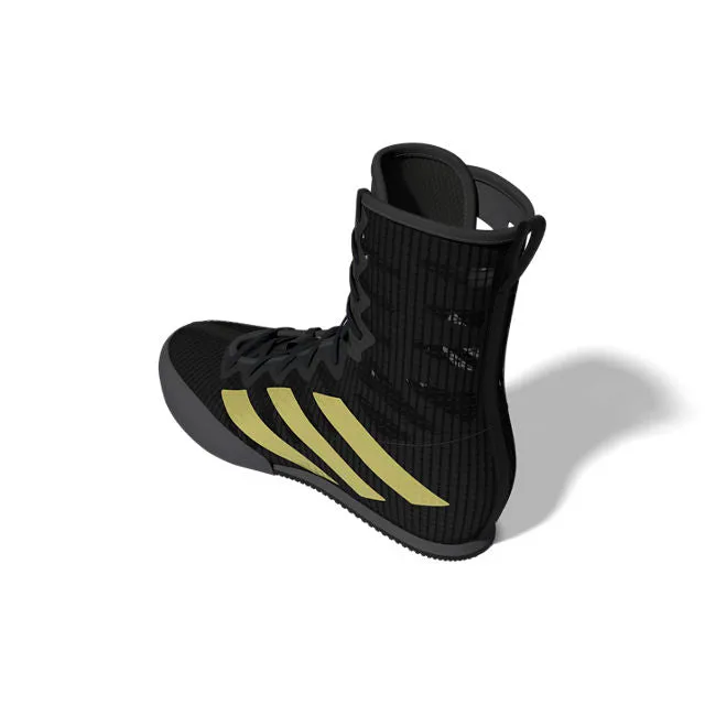 BOX HOG 4 SHOES- Core Black / Gold Metallic / Grey Six
