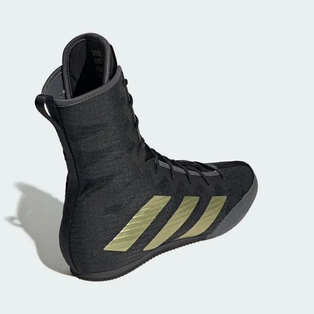 BOX HOG 4 SHOES- Core Black / Gold Metallic / Grey Six