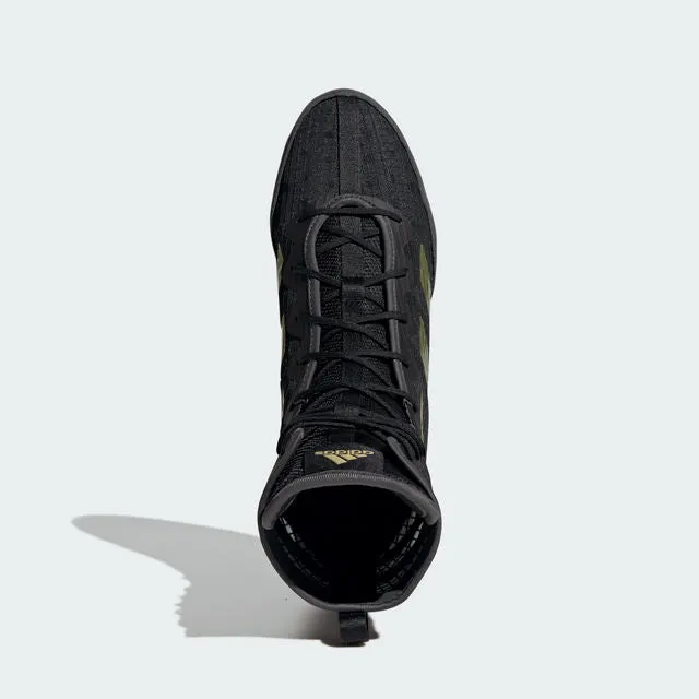 BOX HOG 4 SHOES- Core Black / Gold Metallic / Grey Six