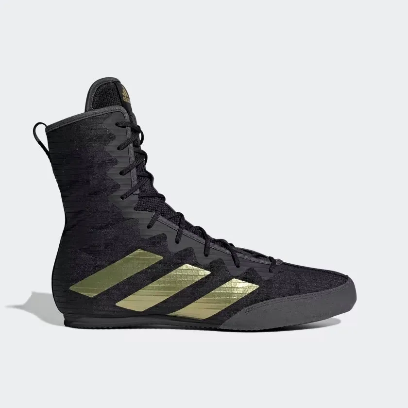 BOX HOG 4 SHOES- Core Black / Gold Metallic / Grey Six