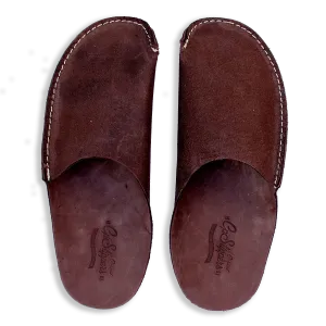 Brown CP Slippers Minimalist