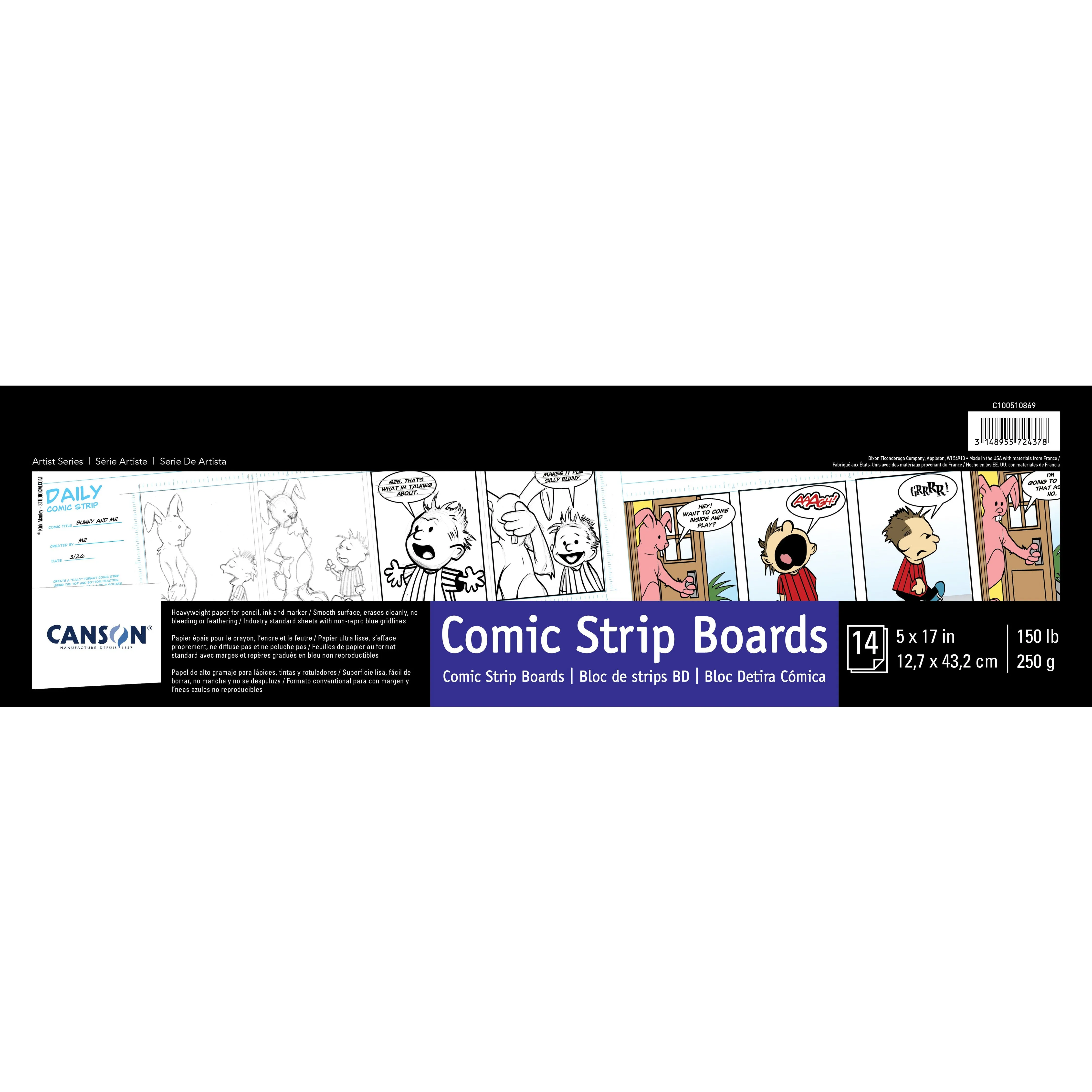 Canson Fanboy Comic Strip Boards