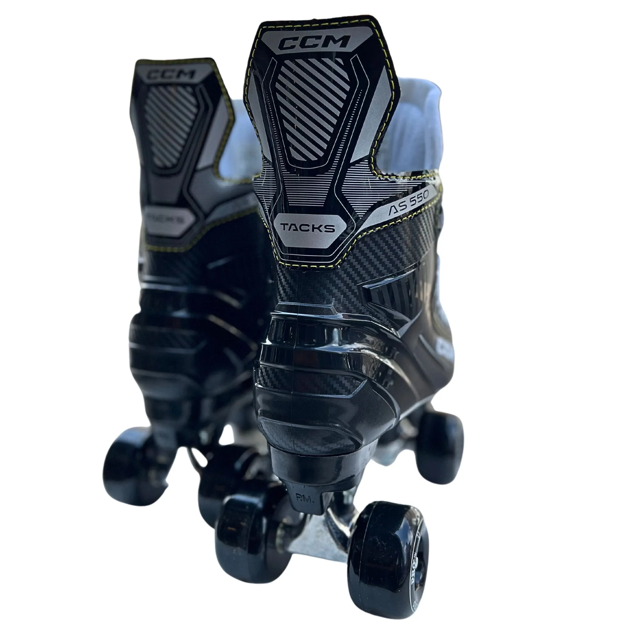 CCM AS 550 Roller Skates with Ventro Wheels