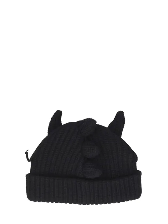 Charles Jeffrey LOVERBOY   Chunky Dragon wool &amp; nylon beanie 