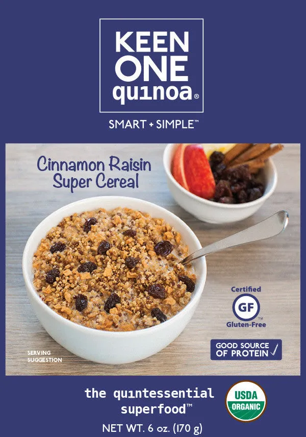 Cinnamon Raisin Quinoa Cereal