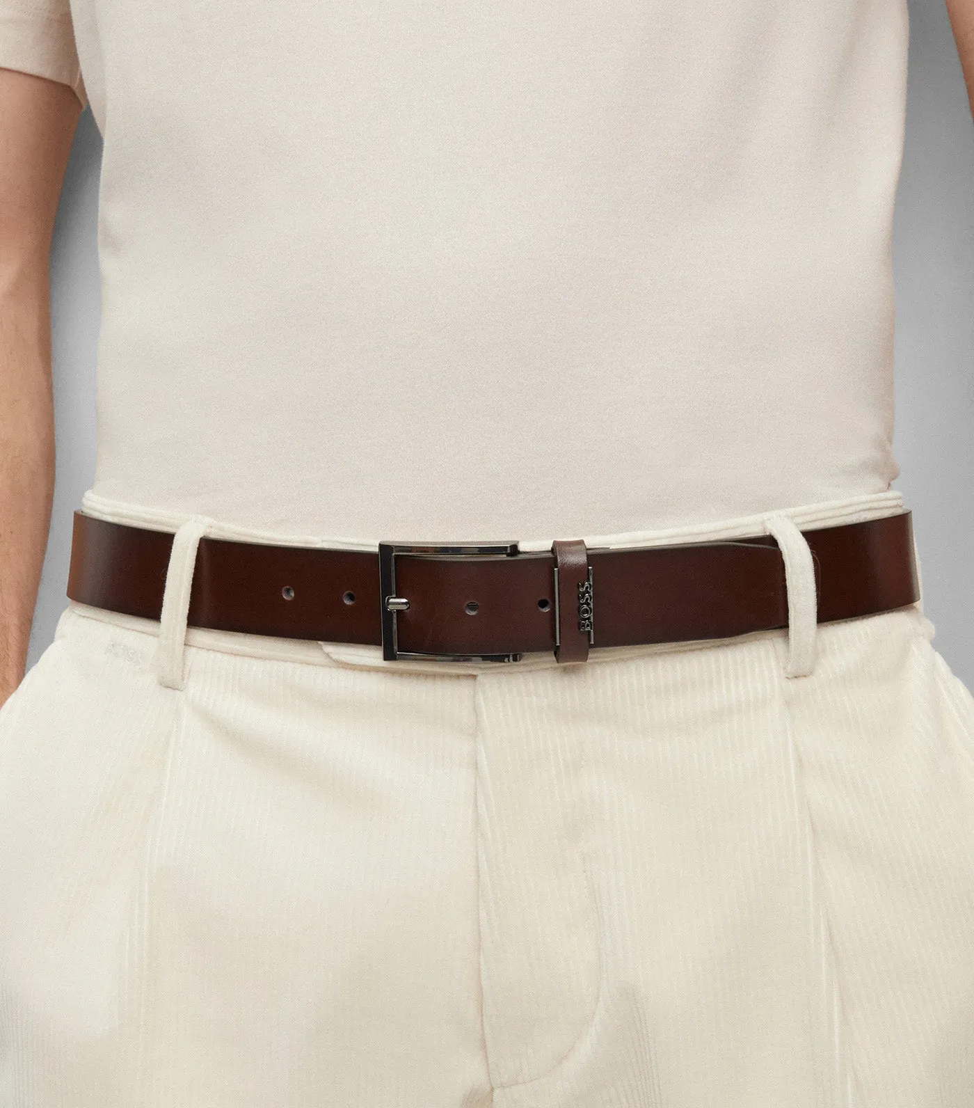 Cole Ant 49589 Belt Dark Brown