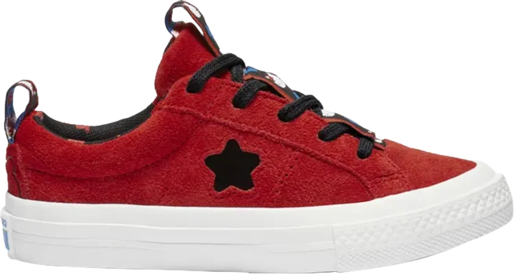 Converse Hello Kitty x One Star Low Top GS Red Sneakers