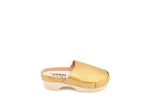 DONAU CLOG METALLIC   Gold