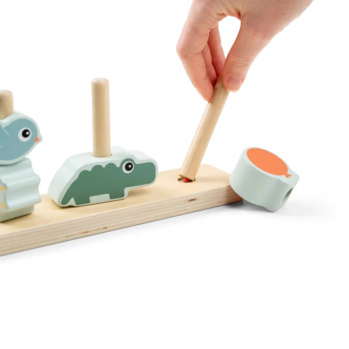 Done by Deer, Wooden Stacking Toy