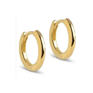 Enamel Chunky Hoop Chunky Classic 8mm Gold