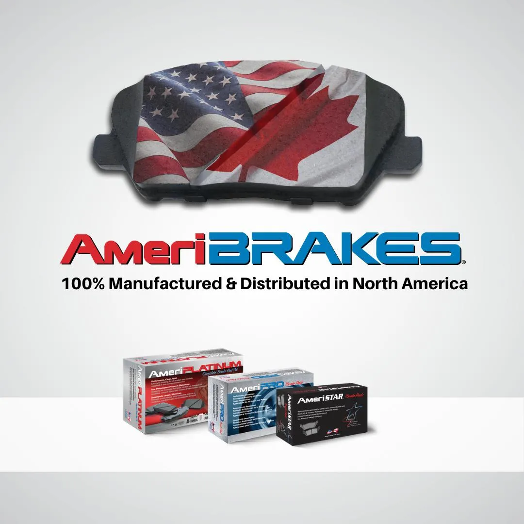 F&R AmeriBrake Pads hardware Parking Shoes for 1999-2003 Mercedes Benz ML320
