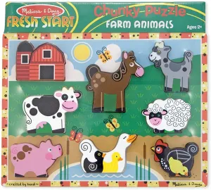 Farm Animals Chunky Puzzle