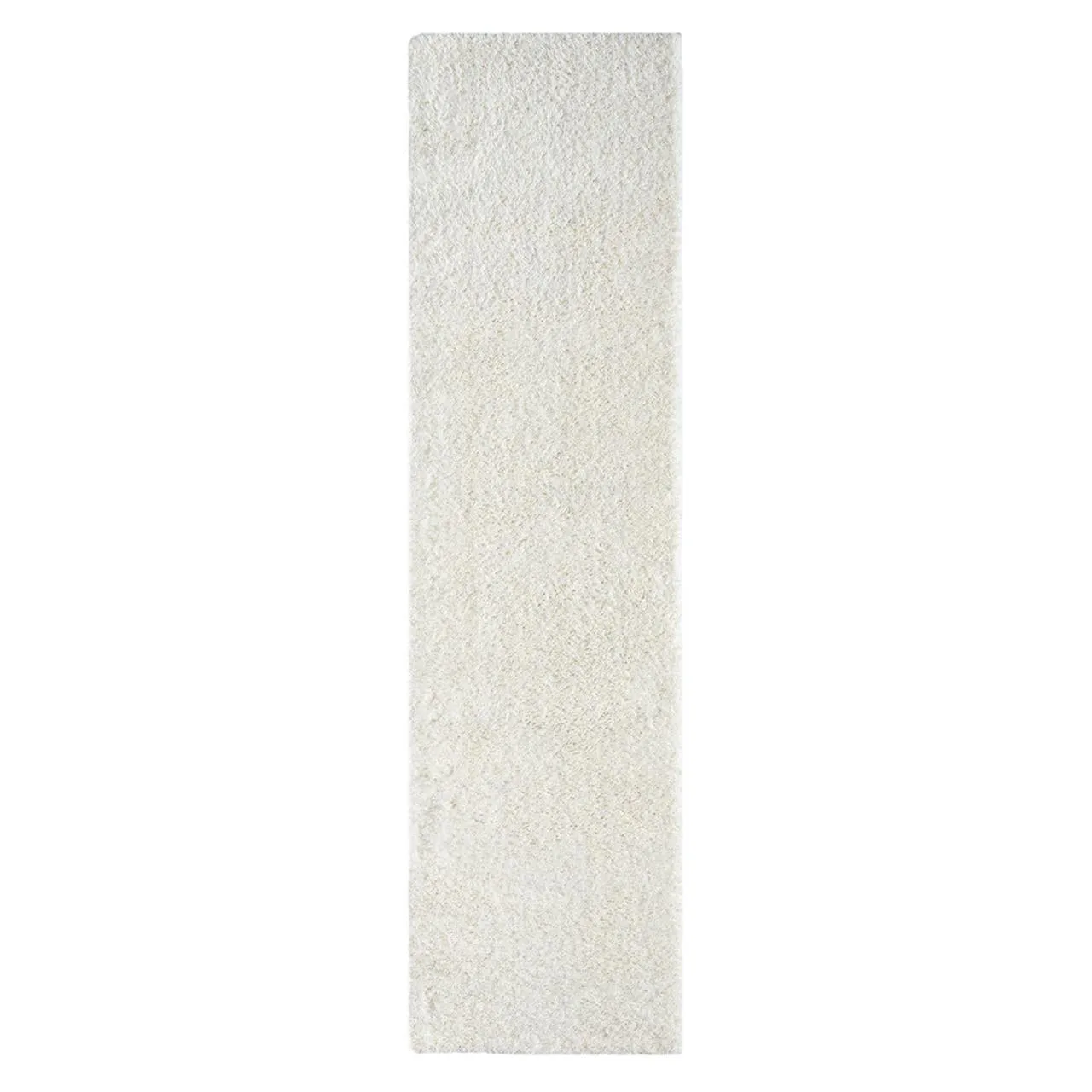 Fluffy and comfortable Ivory /Sand Plain Shag Rug