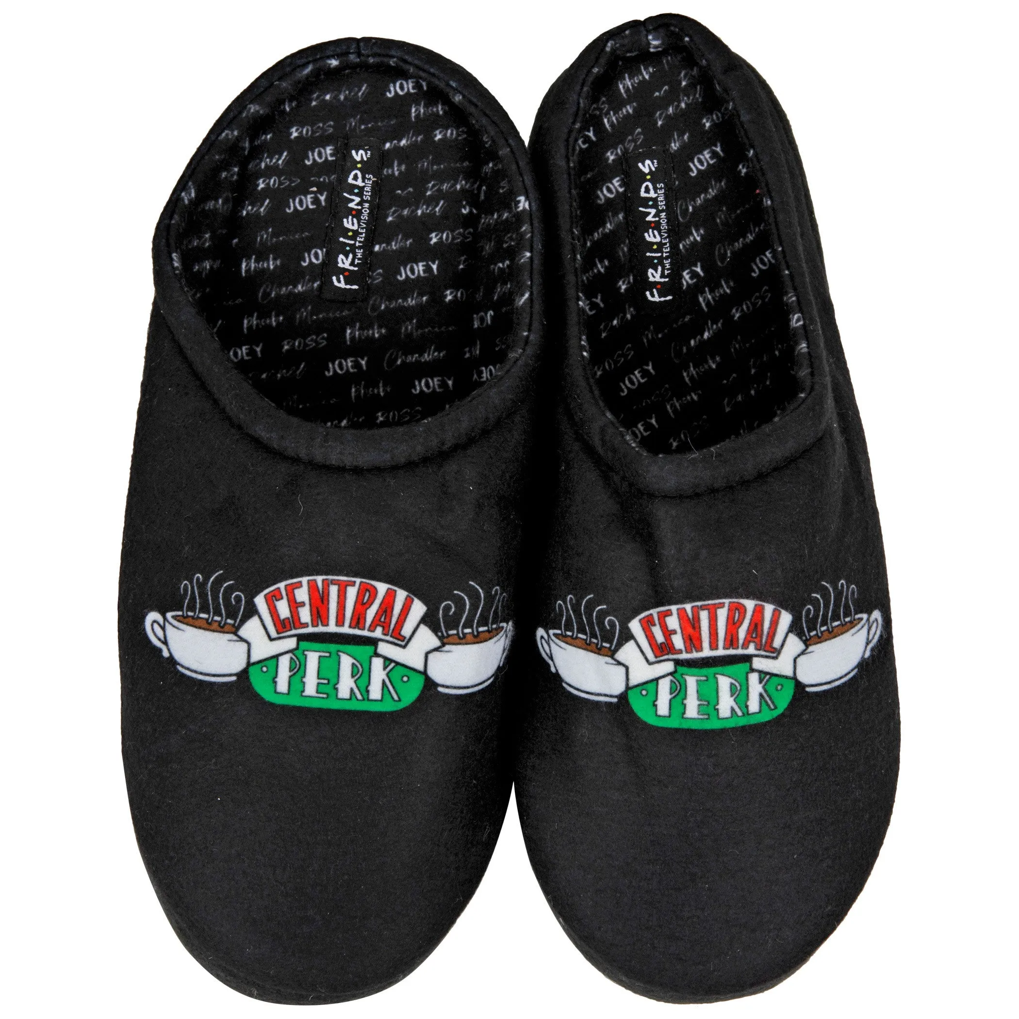 Friends Central Perk Logo Men's Scuff House Slippers