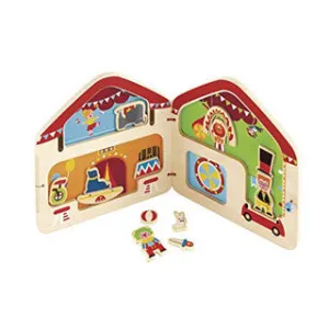 Hape Big Top Circus Magnetic Book