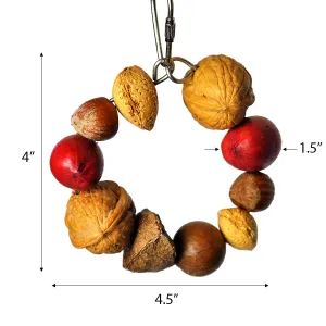 Happy Beaks Tropical Delight Mixed Nut Ring Jr.