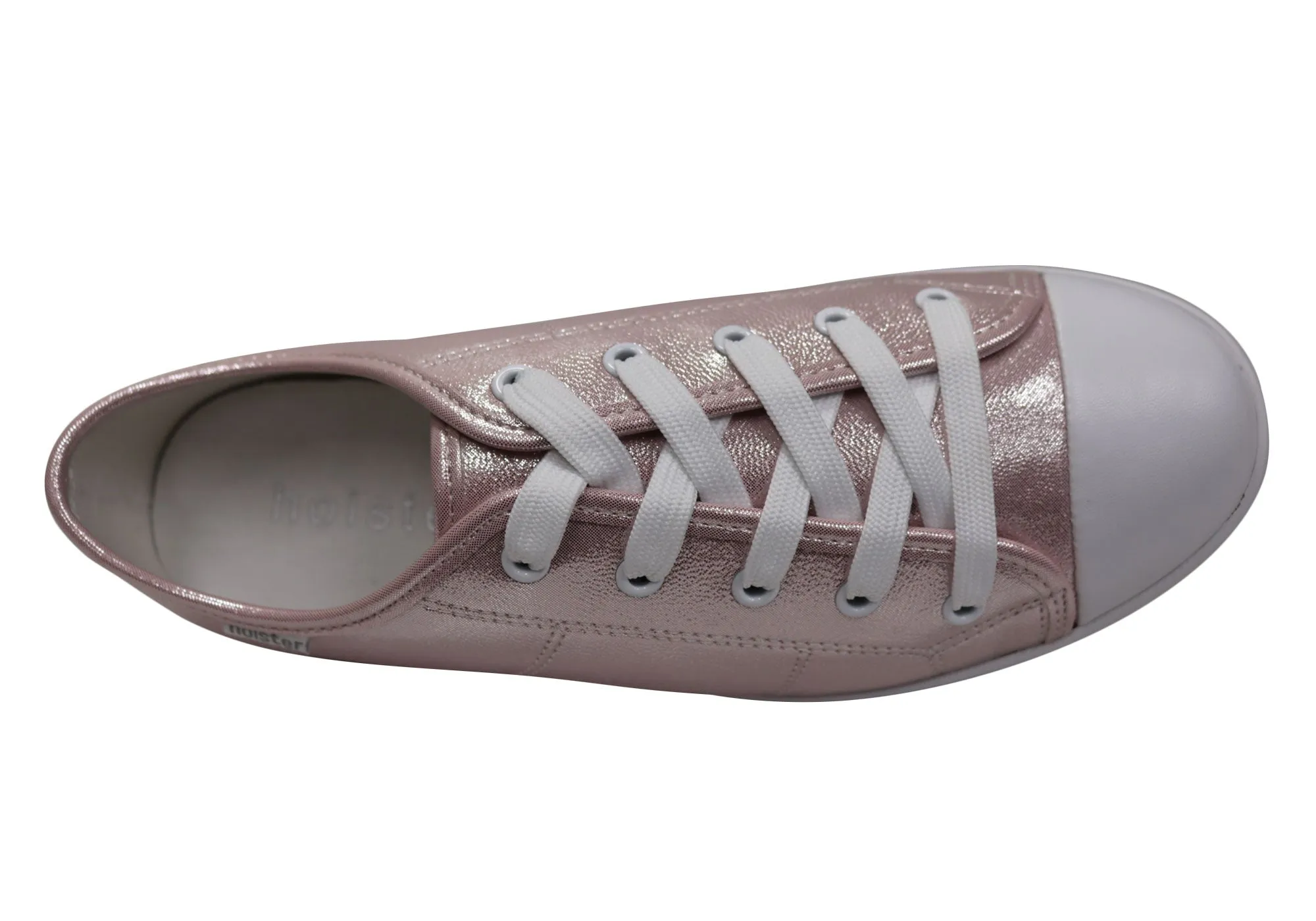 Holster Piper Womens Comfortable Canvas Lace Up Casual Shoes