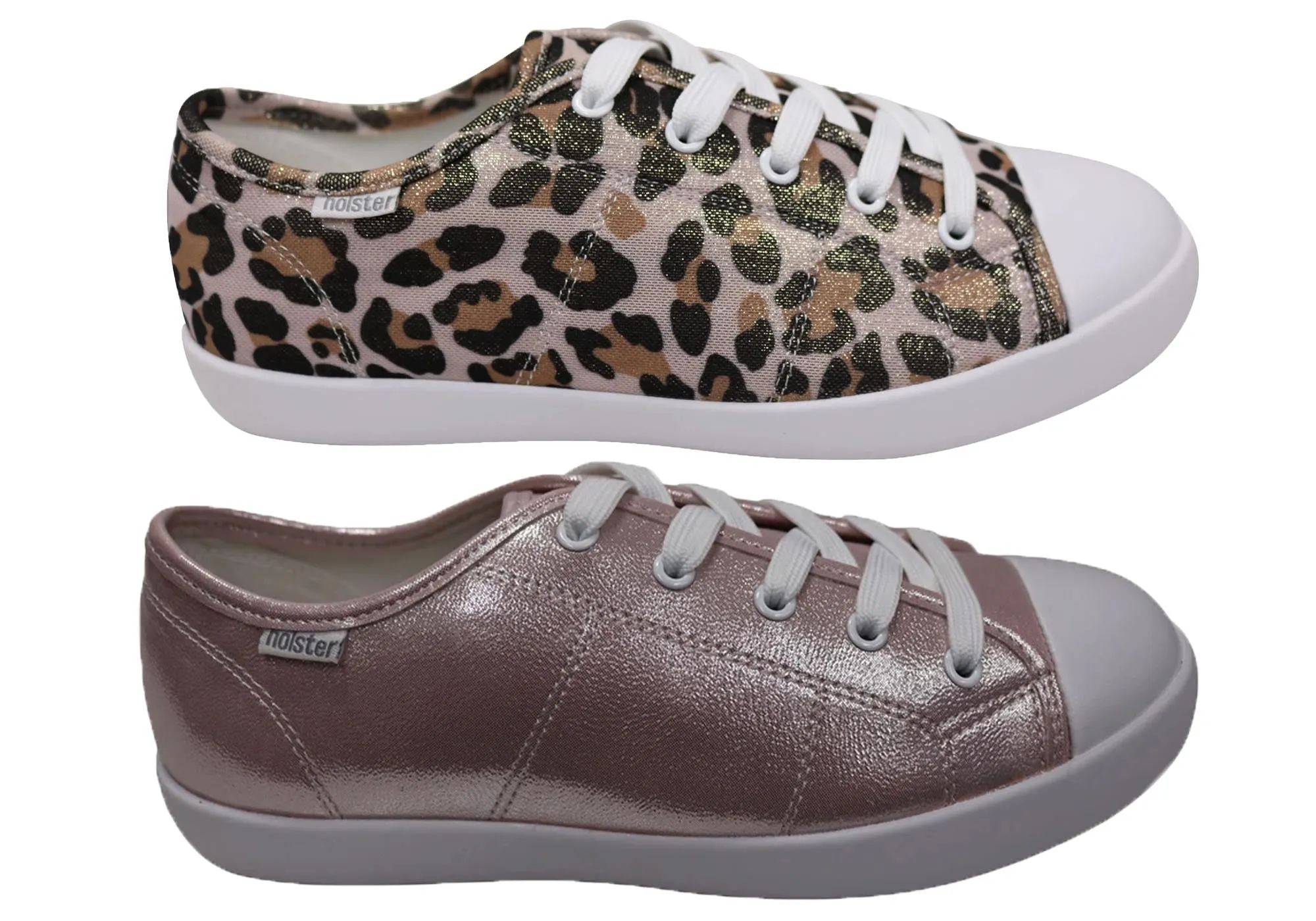 Holster Piper Womens Comfortable Canvas Lace Up Casual Shoes